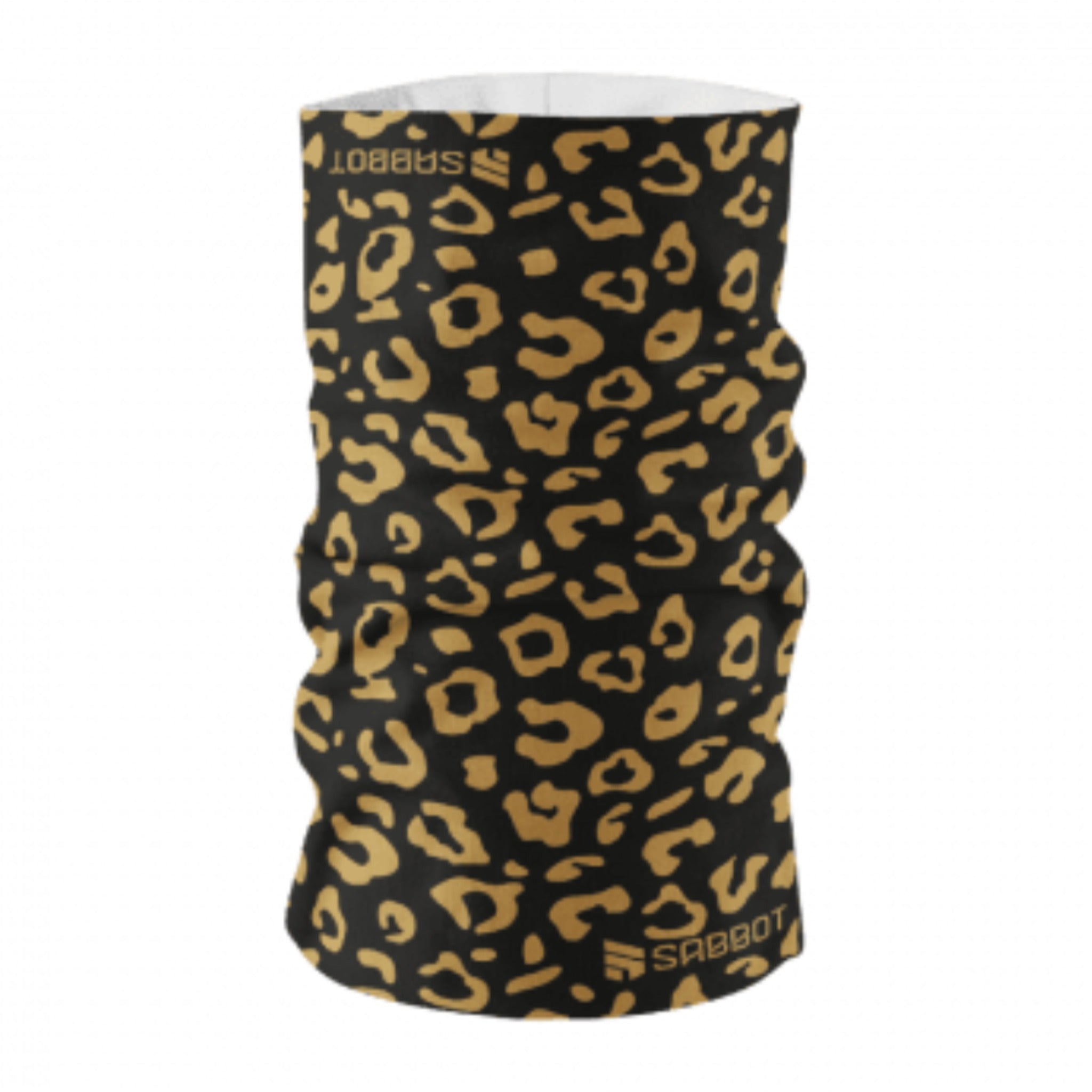 Saskia leopard print sports snood neck gaiter, by Sabbot