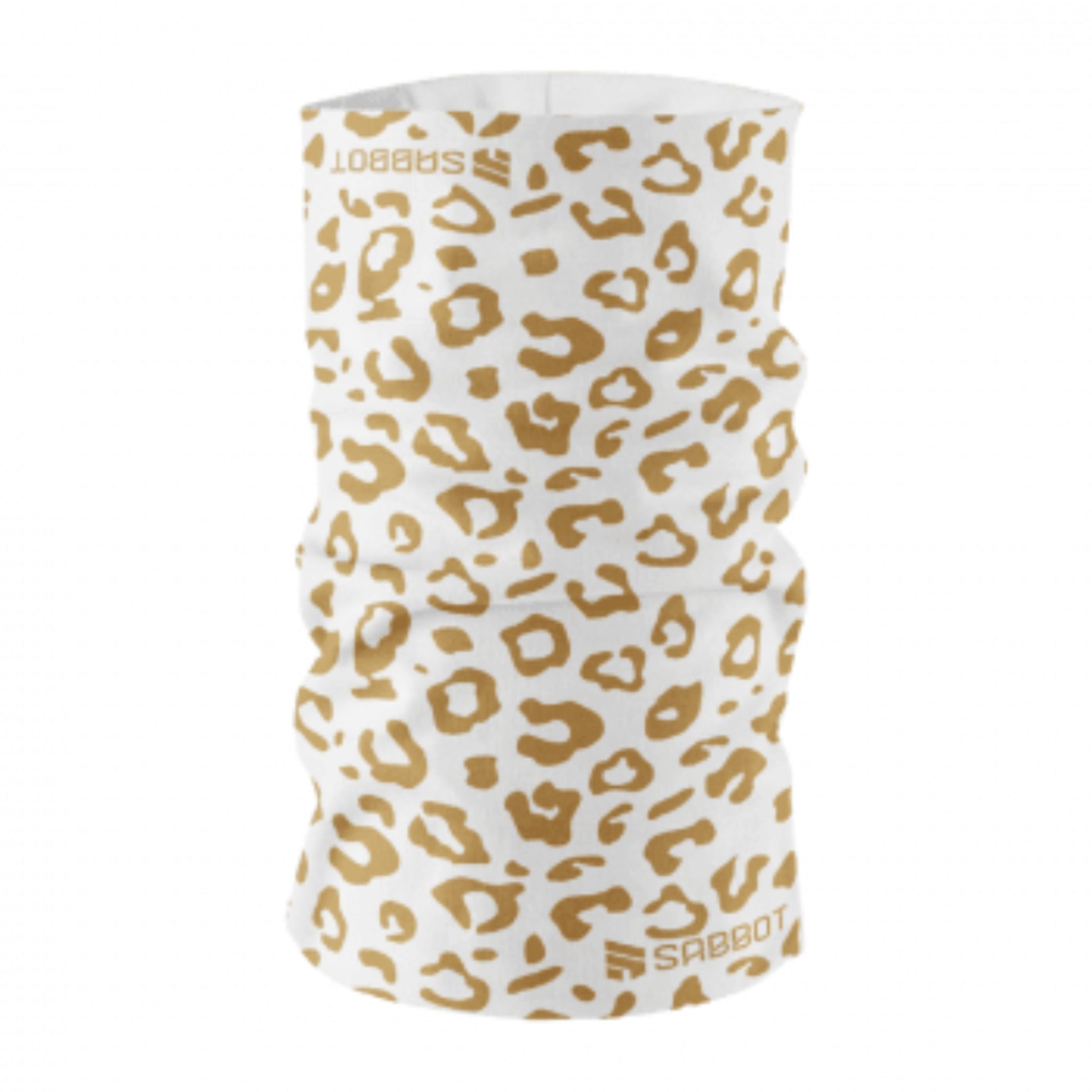 Saskia leopard print sports snood neck gaiter, by Sabbot
