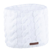 Linda cable knit snood, fleece lined, by Sabbot