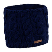 Linda cable knit snood, fleece lined, by Sabbot