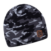 Calli camo knit beanie, fleece lined, by Sabbot