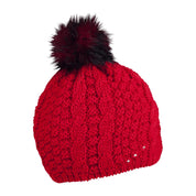 Frida bobble hat in Red, by Sabbot