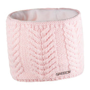 Emma women's cable knit snood, fleece lined, by Sabbot