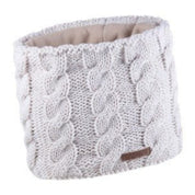 Linda cable knit snood, fleece lined, by Sabbot