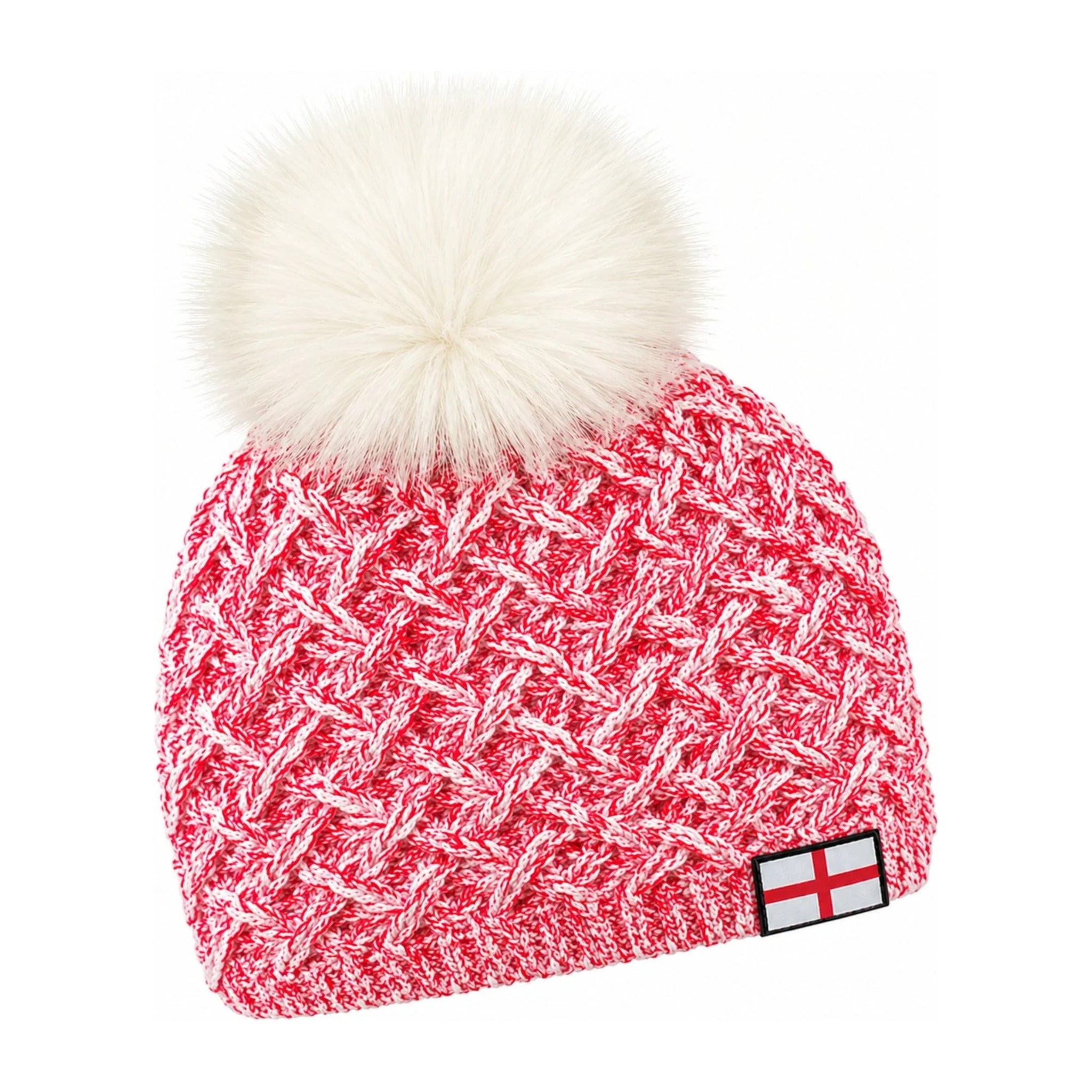 England heritage bobble hat, by Sabbot