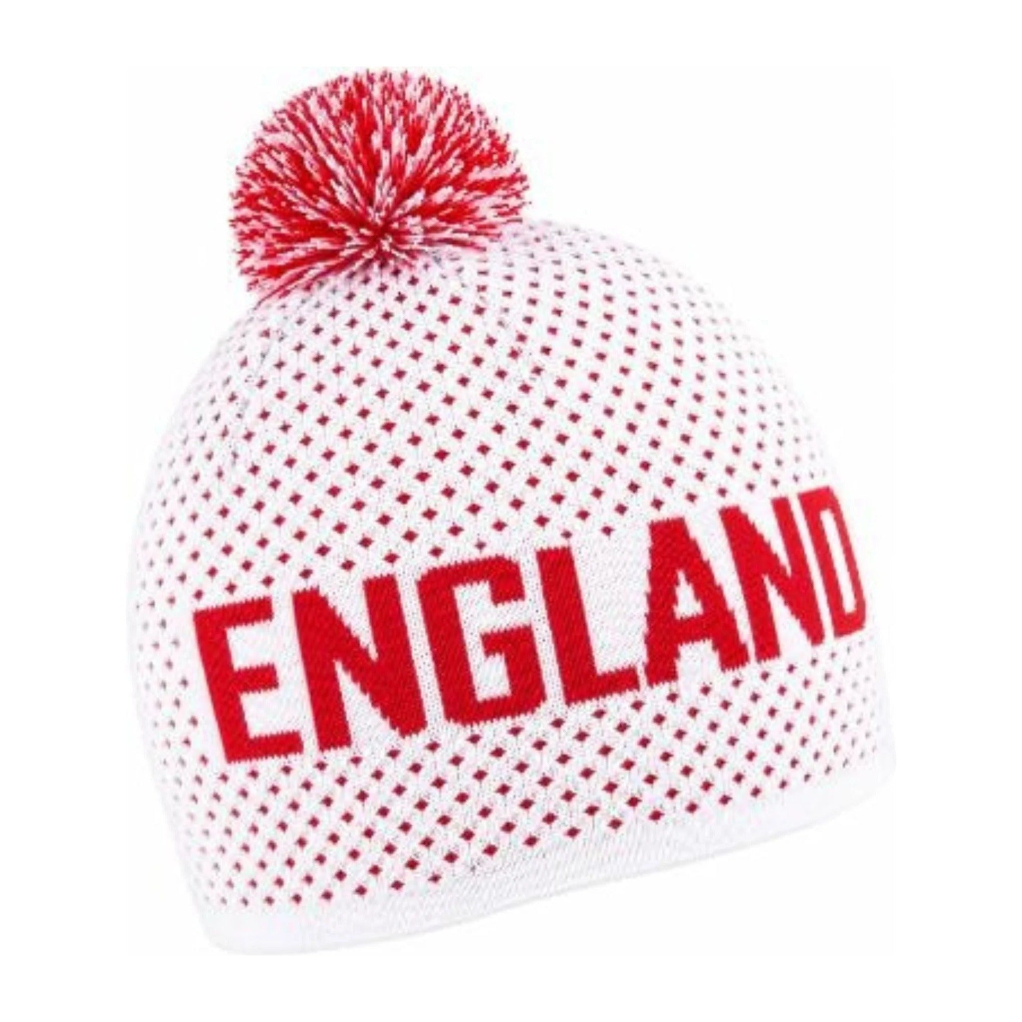 England bobble hat, by Sabbot