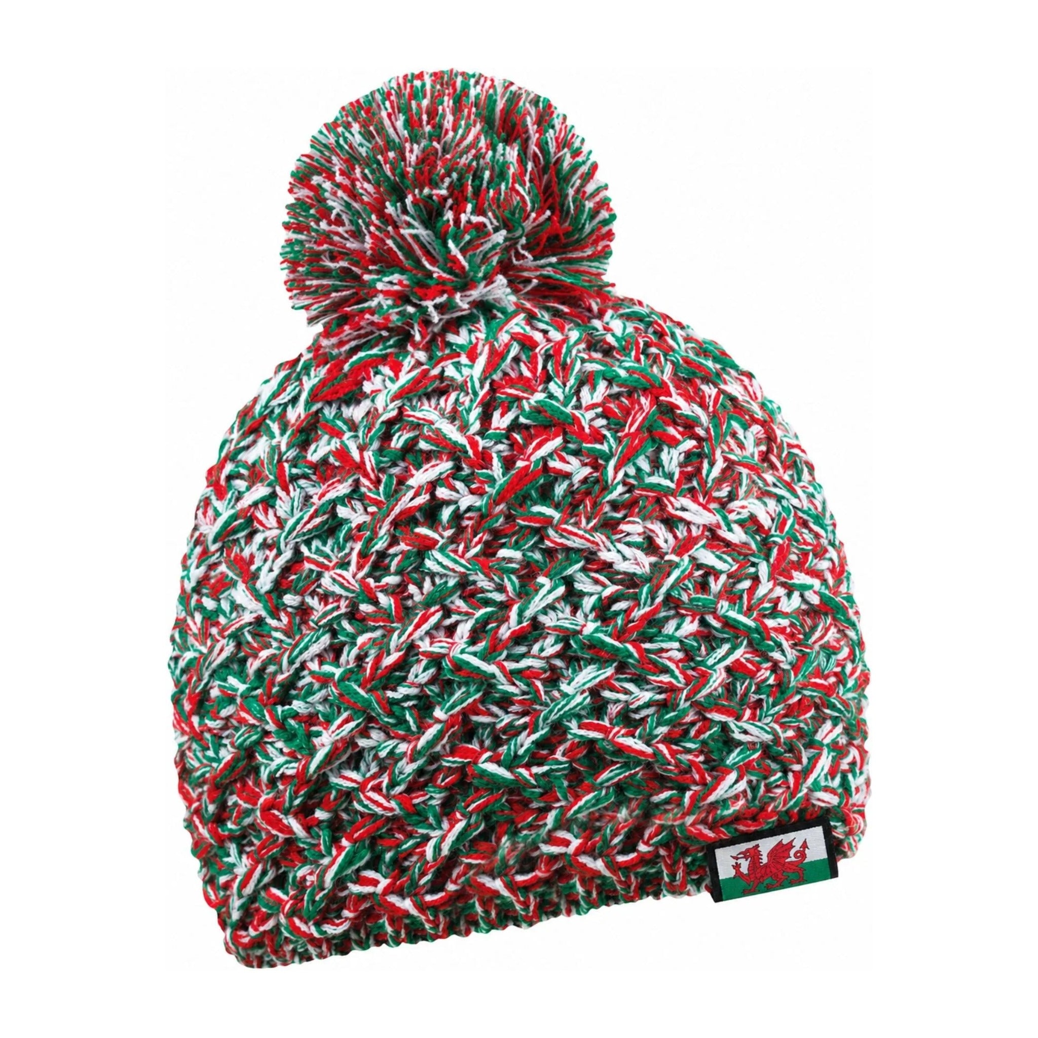 Wales marl bobble hat, by Sabbot