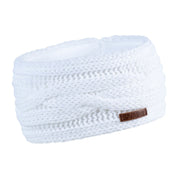 Linda cable knit headband ear warmer, fleece lined, by Sabbot