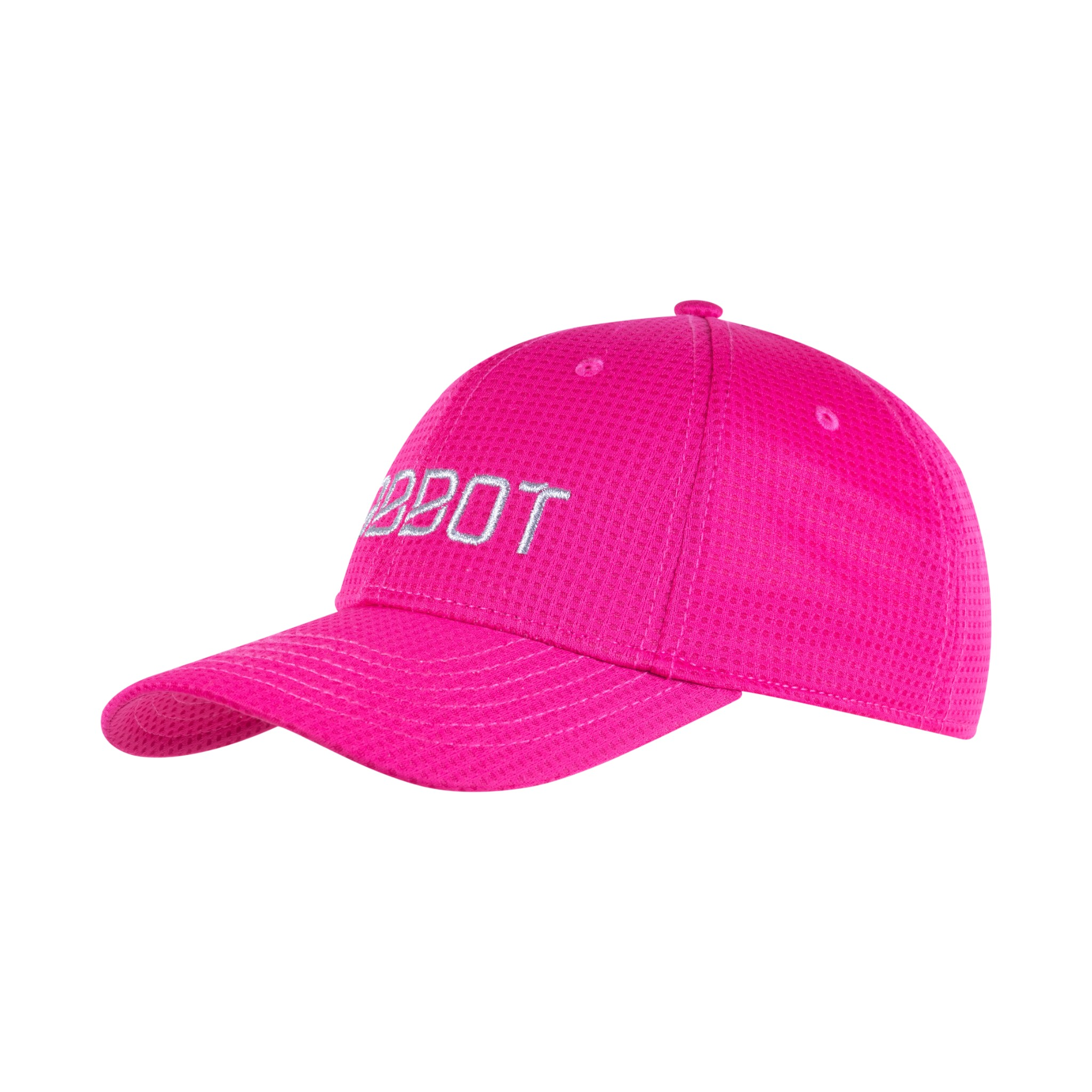 Drew performance cap in Pink with SABBOT logo, by Sabbot