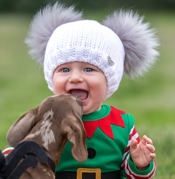 FRANKIE CHILDRENS BOBBLE HAT