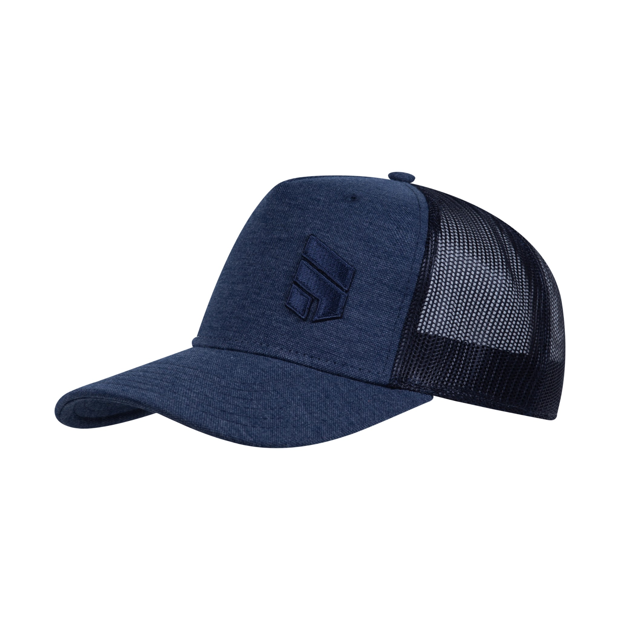 Micah retro mesh snapback cap in Navy Blue, by Sabbot