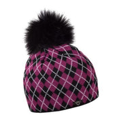 Alice bobble hat Tartan Berry