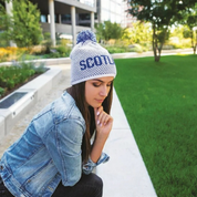 Isle of Skye heritage bobble hat, fleece lined, by Sabbot