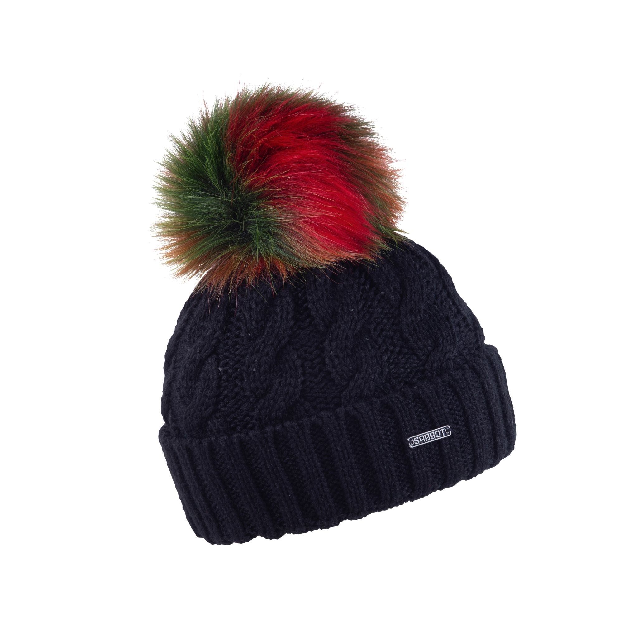LINDA RAINBOW BOBBLE HAT - Sabbot Headwear