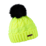 LINDA NEON BOBBLE HAT