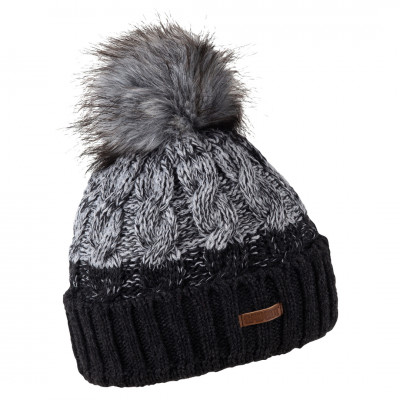 Sabbot Headwear grey-black zuzana bobble hat